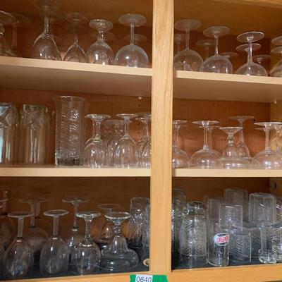 Huge Lot Drinking Glasses - Wine Cocktail More