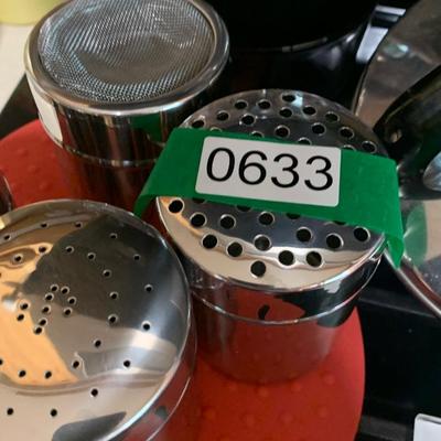 Huge Kitchen Lot Knives Knife Storage Block Cooking Utensils Measuring Cups Rolling Pin Much More