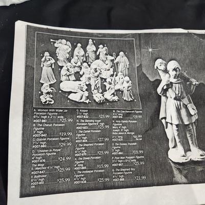 Lot of 34 pieces Avon Nativity Collection