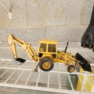Ford 555A Backhoe Loader & Tonka Backhoe Loader