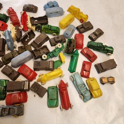 Large Lot of Plastic Vehicles Junkyard Mohawk and Others