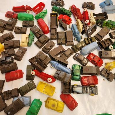 Large Lot of Plastic Vehicles Junkyard Mohawk and Others
