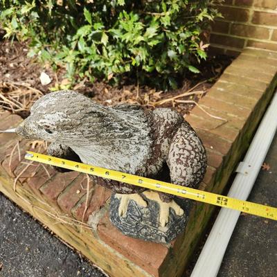 Heavy Concrete American Bald Eagle Statue Yard Garden Art