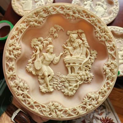 4 Shakespeare Lovers Plates Bradex Collection