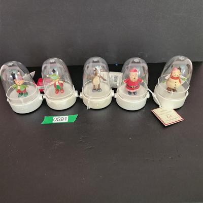 Lot of 5 Hallmark Happy Tappers