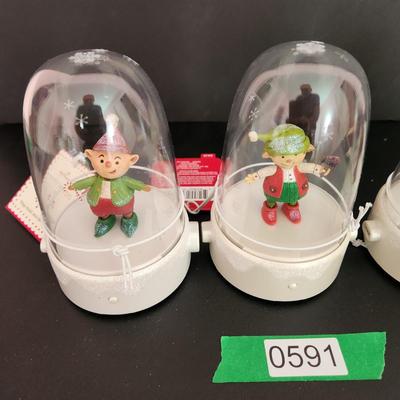 Lot of 5 Hallmark Happy Tappers