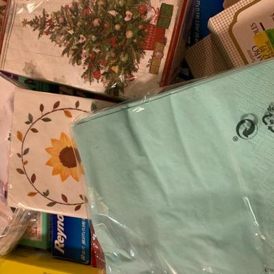 Kitchen / Household Products Lot Foil, Matches, Zip Locks, Sternos More