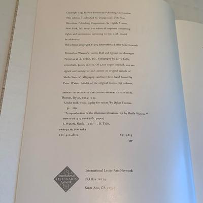 ‘Under Milk Wood’ & More Illuminated Manuscripts (2R-HS)