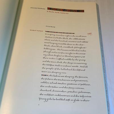 ‘Under Milk Wood’ & More Illuminated Manuscripts (2R-HS)