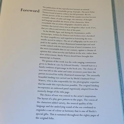 ‘Under Milk Wood’ & More Illuminated Manuscripts (2R-HS)