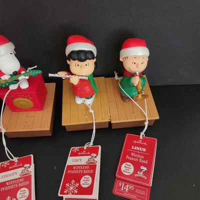 5 Hallmark Peanuts Gang Band Schroeder Charlie Brown Snoopy Lucy Linus