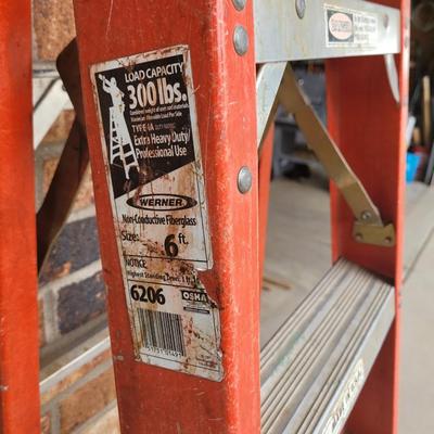 Werner 6ft stepladder