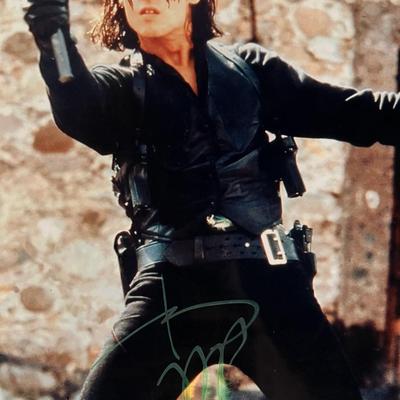 Once Upon A Time In Mexico Johnny Depp signed photo