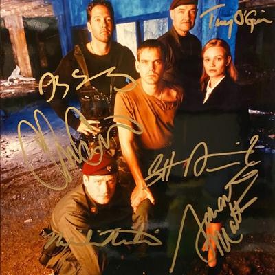 Harsh Realm cast signed photo