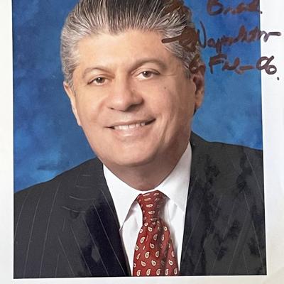 Judge Andrew P. Napolitano signed photo