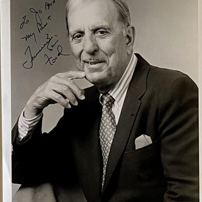 Tennessee Ernie Ford signed photo