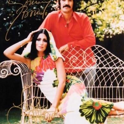 Sonny & Cher signed promo photo 
