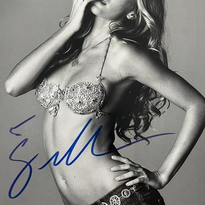 Supermodel Gisele Bündchen signed photo