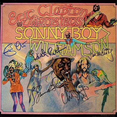 The Yardbirds signed Sonny Boy Williamson & the Yardbirds album 