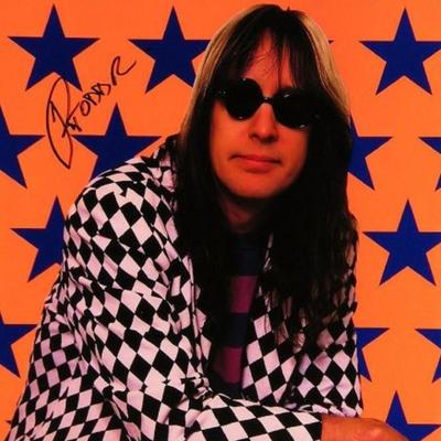 Todd Rundgren signed promo photo 