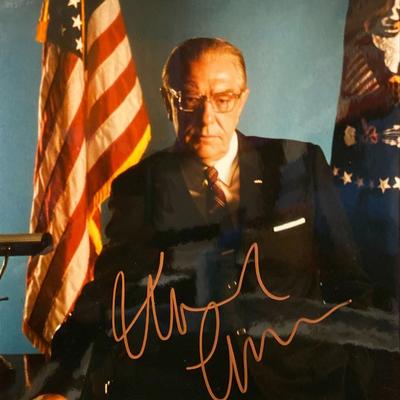 Michael Gambon signed photo