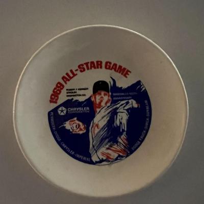 1969 All-Star Game porcelain plate