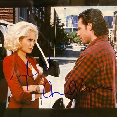 Life or Something Like It Angelina Jolie and Ed Burns signed movie photo