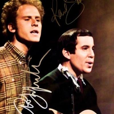 Simon and Garfunkel signed promo photo 