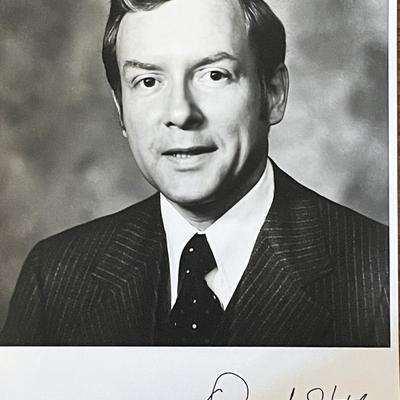 Orrin Hatch signed photo