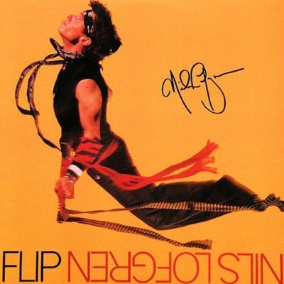 Nils Lofgren signed Flip album