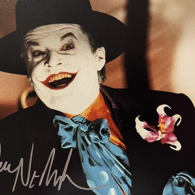 Batman Jack Nicholson signed photo 