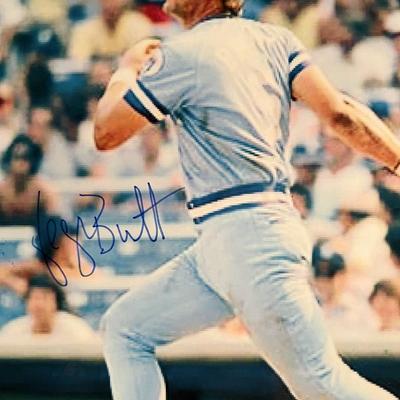 George Brett signed photo