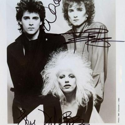 Missing Persons signed promo photo 