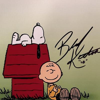 Charlie Brown Brad Kesten signed photo