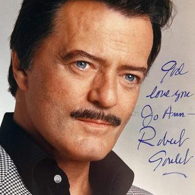 Robert Goulet signed photo