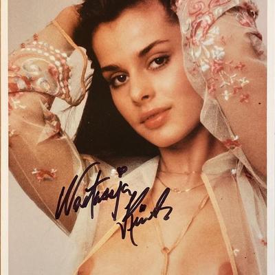 Nastassja  Kinski signed photo