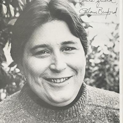 Tom Burford signed photo