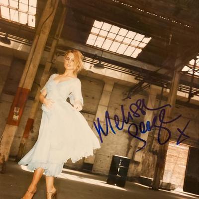 Melissa George signed photo