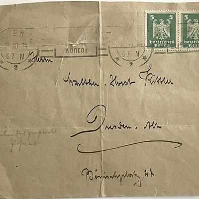 German Reich original vintage cover