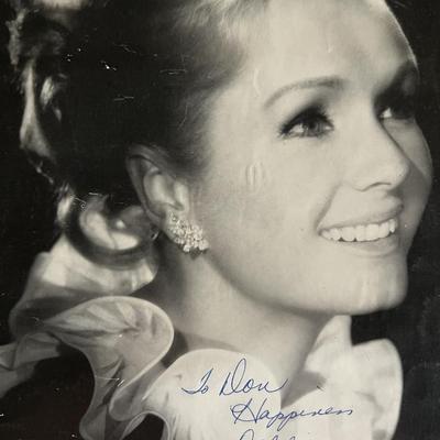 Debbie Reynolds signed photo