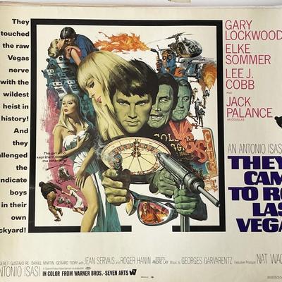 They Came to Rob Las Vegas 1968 vintage movie poster