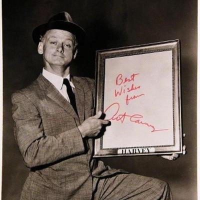Art Carney signed promo photo 