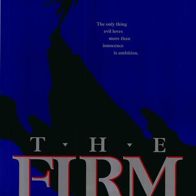 The Firm 1993 original one sheet poster