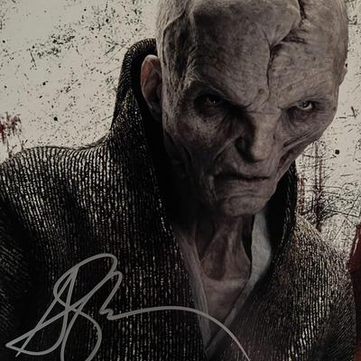 Star Wars Andy Serkis signed photo
