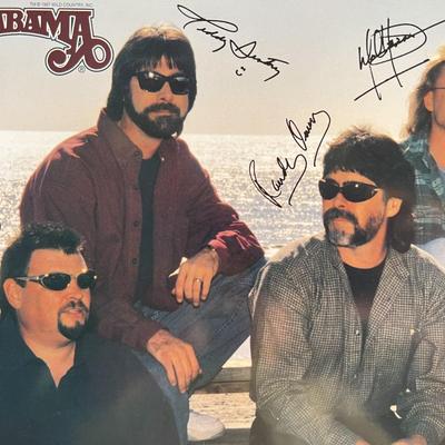 Alabama signed photo