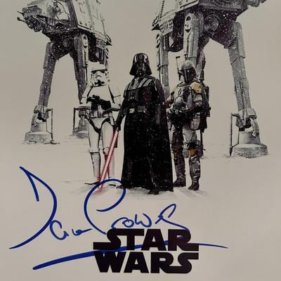Star Wars Dave Prowse signed photo