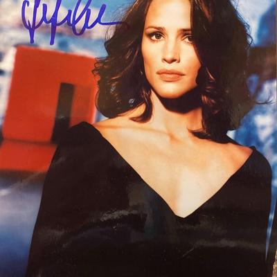Jennifer Garner signed photo