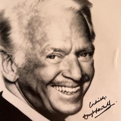 Douglas Fairbanks Jr. signed photo