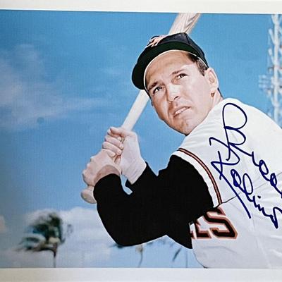 Baltimore Orioles Brooks Robinson signed photo