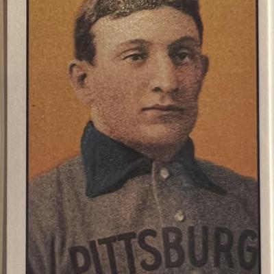 Honus Wagner T-206 reissue tobacco card